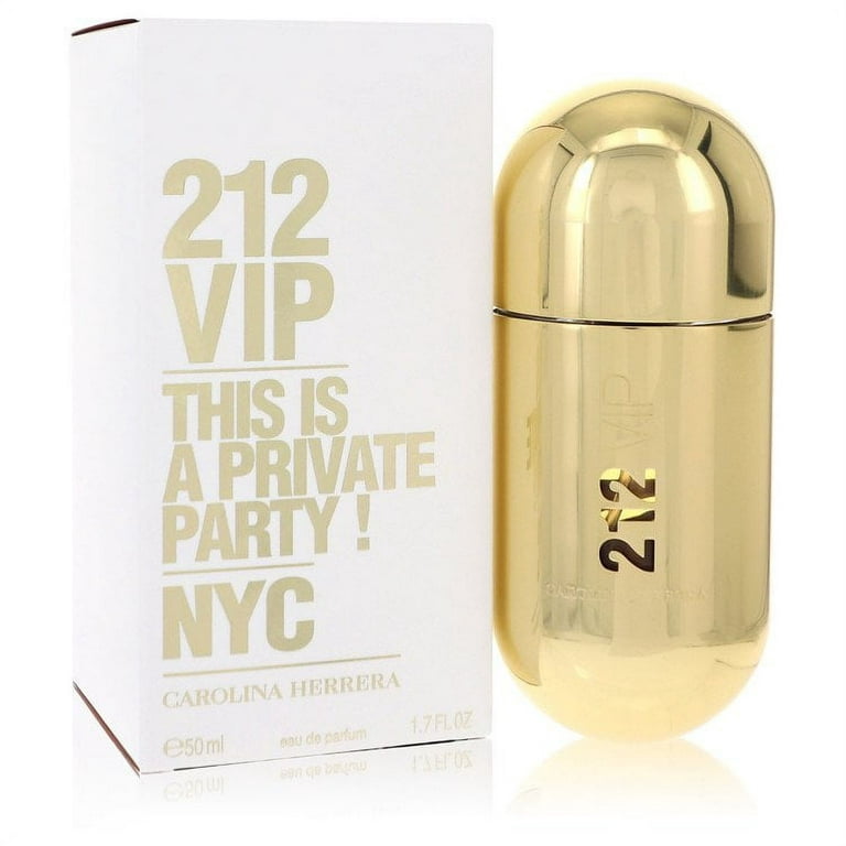 212 Vip by Carolina Herrera Eau De Parfum Spray 1.7 oz for Female