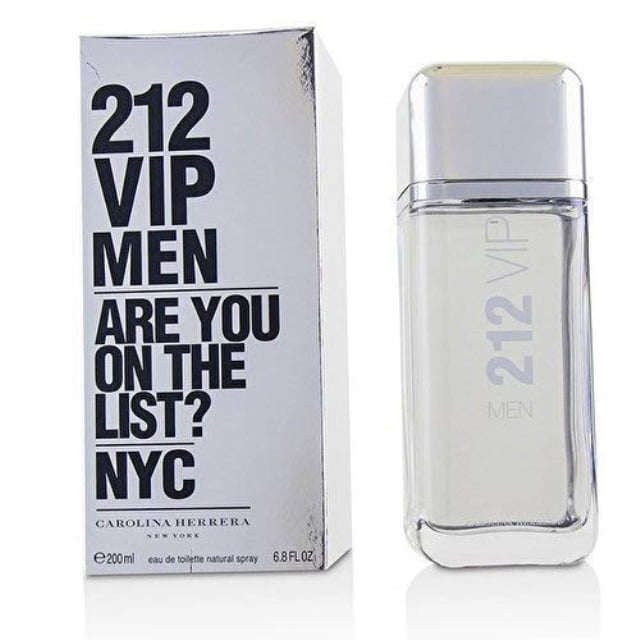 212 Vip by Carolina Herrera Eau De Toilette Spray 6.7 oz for Men