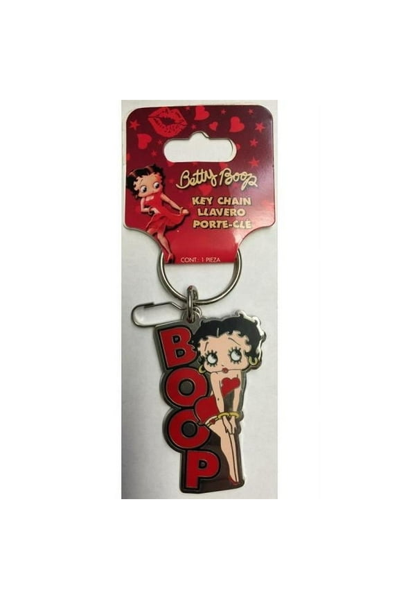 212 by PlastiColor Main Betty Boop Enamel Keychain