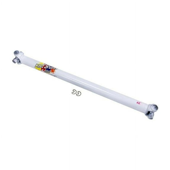2120-295 29.5 in. Steel Driveshaft, White