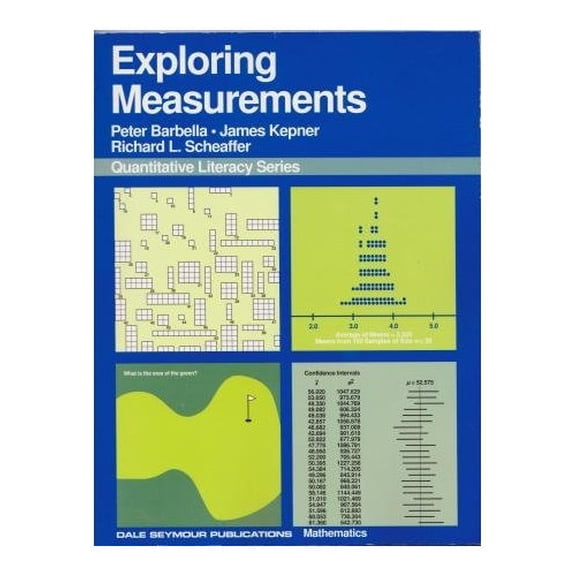 Pre-Owned 21206 Quantitative Literacy Series: Exploring Measurements, Student Edition Hardcover