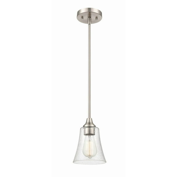 2121-BN Millennium Lighting Caily - 1 Light Pendant-46.25 Inch Tall and 5.75 Inch Wide-Brushed Nickel Finish