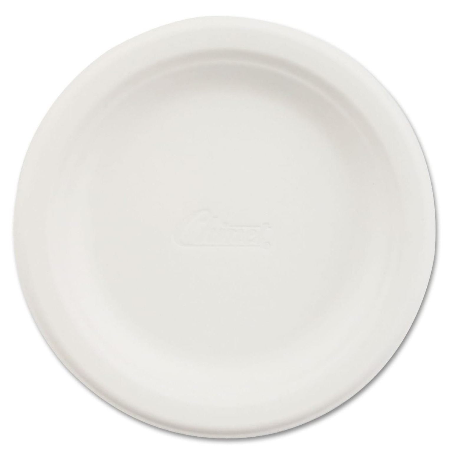 21225PK Paper Dinnerware Plate 6-Inch dia White 125/Pack