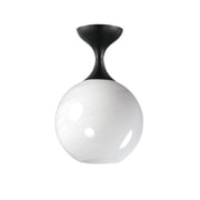 21229MRBK Maxim Lighting Neve - 1 Light Semi-Flush Mount-14 Inch Tall and 9 Inch Wide-Black Finish