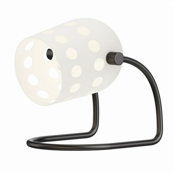21248WTBK-Maxim Lighting-Dottie - 1 Light Desk Lamp-12.5 Inches Tall and 8.5 Inches Wide