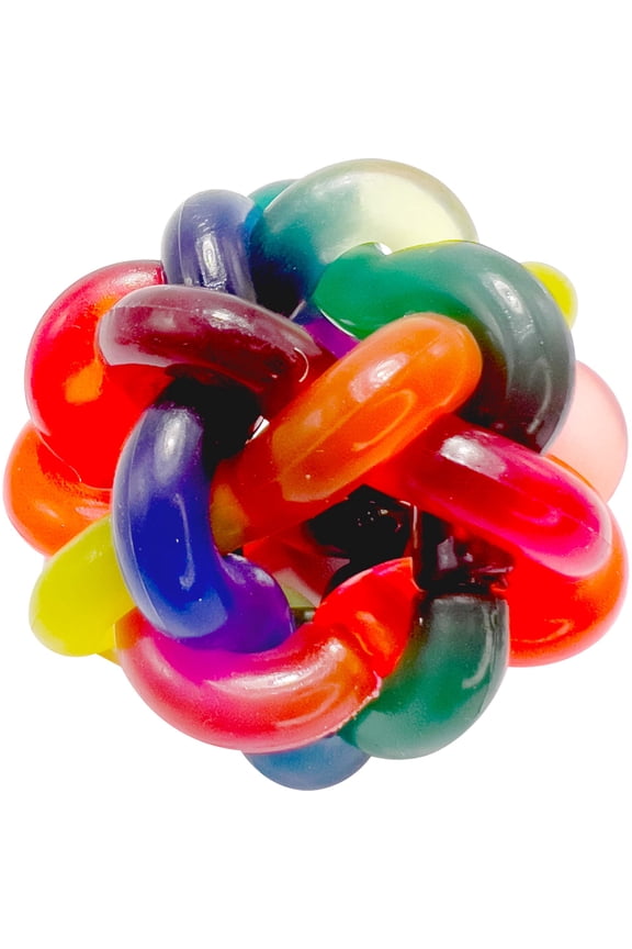 2125 Pk1 Big Nobby Ball Mandarin Bird Toys by M&M