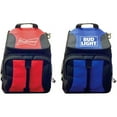 thumbnail image 1 of 2129221 Budweiser/Bud Light 28 Can Backpack Coolers - Assorted Solid Prints Case of 4, 1 of 1