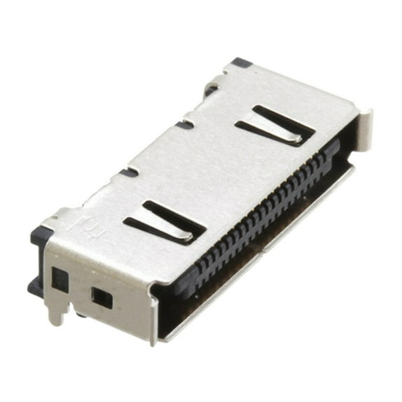 2129260-2 Conn SCSI RCP 40 POS 0.6mm Solder RA Thru-Hole 40 Terminal 1 Port, RoHS