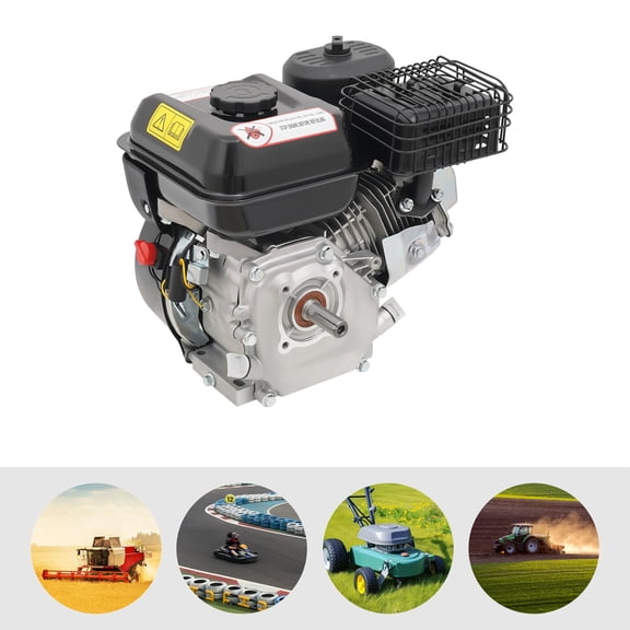 212CC 4-stroke Black Engine 3600rpm Modern Gasoline Engine Portable Engine for Agricultural Equipment