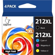 212XL Ink Cartridge Replacement for Epson 212XL XP-4105 XP-4100 WF-2850 WF-2830 Printer Ink Cartridger 4 Pack, Black, Cyan, Magenta, Yellow
