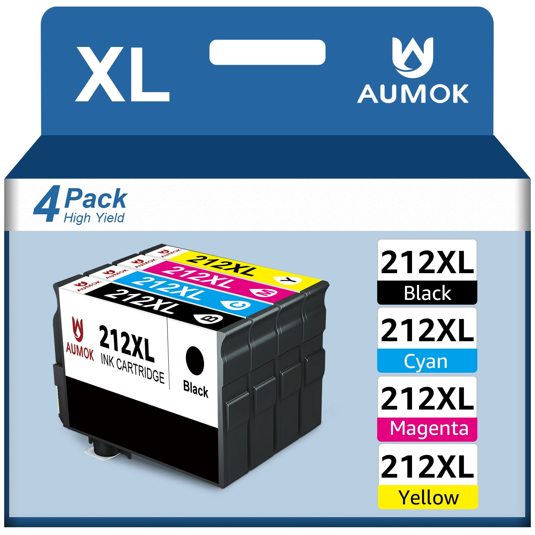 Epson 212XL Ink Cartridges for WF2850, WF2830, XP4100, XP4105