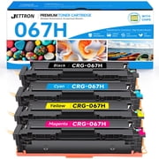 067H 067 Toner Cartridge Compatible for Canon 067H Toner Cartridge Work for Canon Color imageClass LBP633Cdw, LBP632Cdw, LBP631Cw High Yield for Canon 067 toner cartridge set 4 Pack
