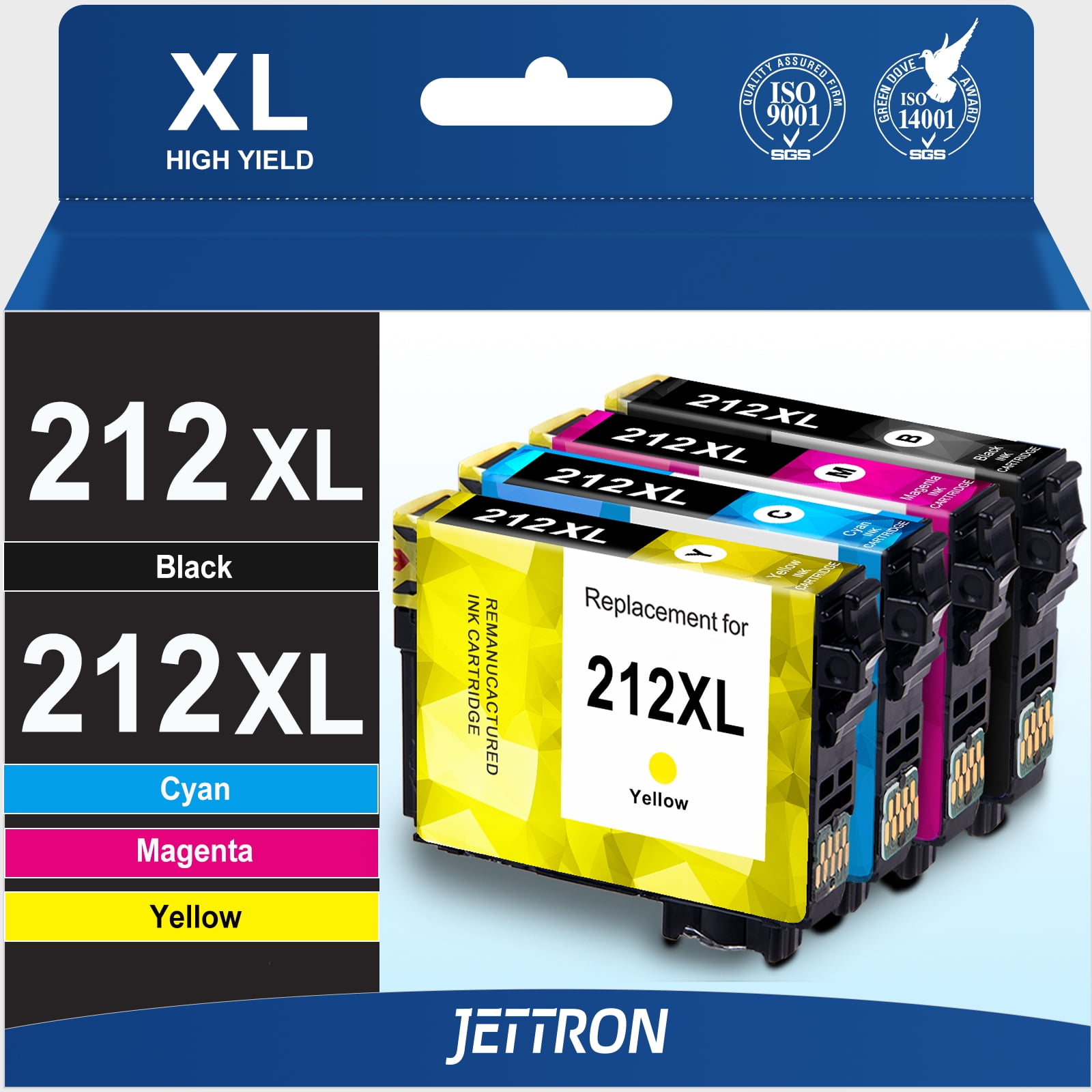 212XL Ink Cartridges for Epson 212 212XL T212XL Ink Cartridges for