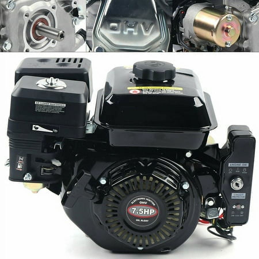 212cc 7.5HP 4Stroke Electric Start OHV Gasoline Engine Go Kart Gas