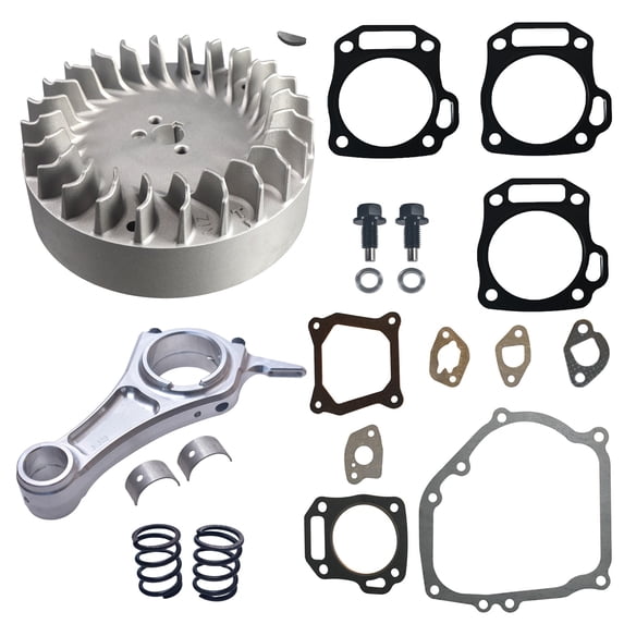 212cc Flywheel & Connecting Rod Kit (3.328") - Compatible with Predator 212cc Hemi, 196cc Engines & 60363 Model - Replacement Engine Parts for Small Engines