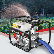 212cc High-Pressure Water Pump, 4-Stroke Water Pump, 6.5HP, commercial use, gasoline driven, 4800W high power, 154GPM, suitable for building drainage and agricultural irrigation.