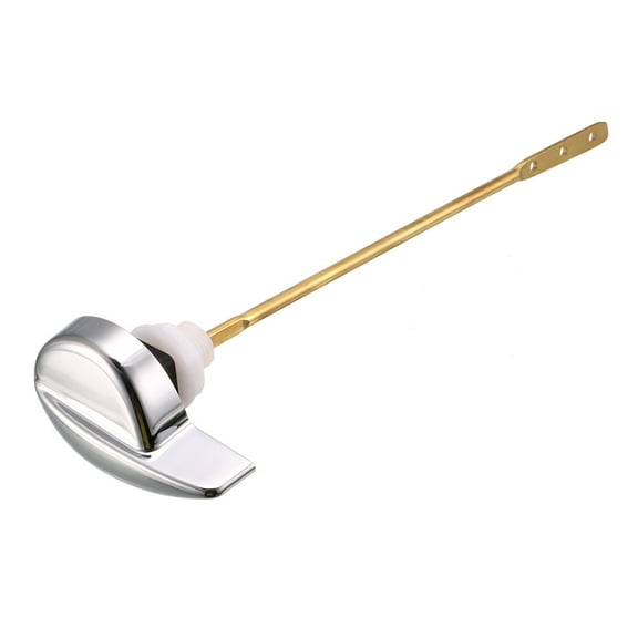 212mm Brass Straight Rod Side Mount Toilet Tank Flush Trip Lever Handle