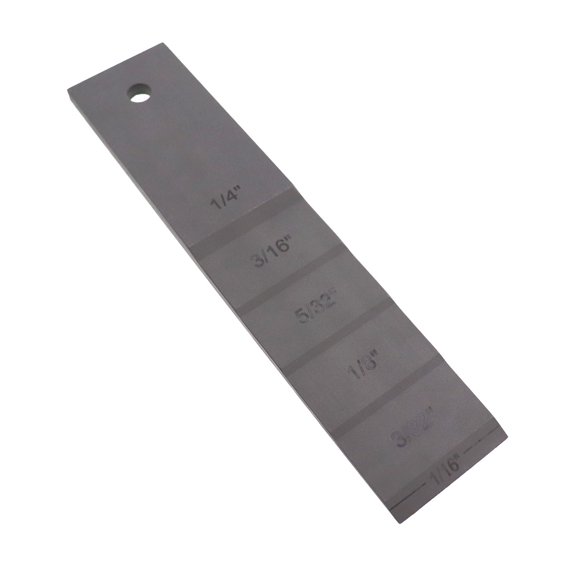 2132 Stepped Pipe Wedge (Large) 8" x 1-3/4" for Pipe Fitting