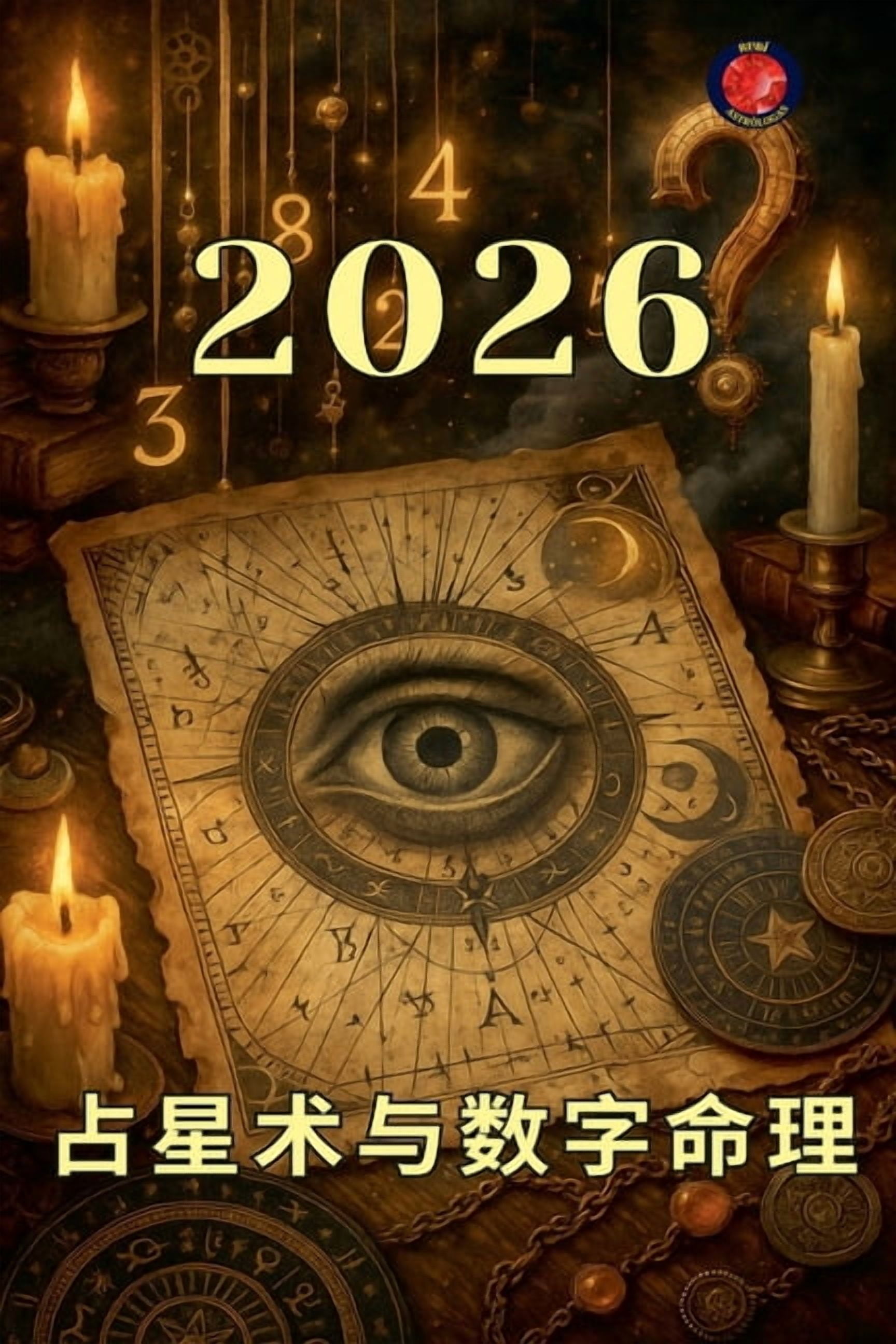 占星术与数字命理2026, (Paperback)