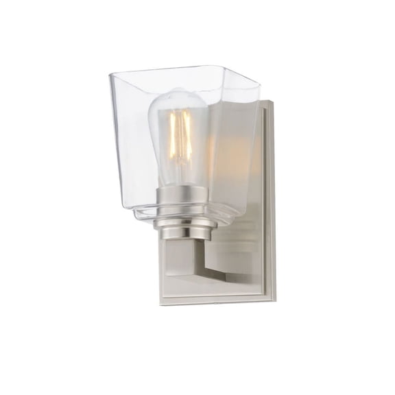 21381CLSN Maxim Lighting Cubos - 1 Light Wall Sconce-8.25 Inch Tall and 4.75 Inch Wide