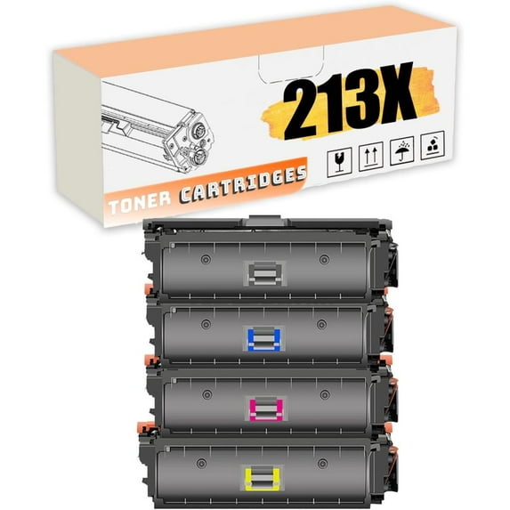 213X W2130X W2131X W2132X W2133X Toner Cartridge, Compatible for HP 5700 MFP 5800 6700 6701 6701dn MFP 6800 6801 X55745 X57945 X654 X677 Printers