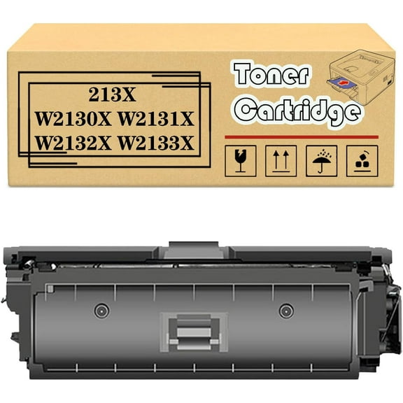 213X W2130X W2131X W2132X W2133X Toner Cartridges Compatible for HP 5700 MFP 5800 6700 6701 6701dn MFP 6800 6801 X55745 X57945 X654 X677 Printers, High Yield 9,000 Pages