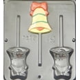 thumbnail image 1 of 2140 Bell Lollipop Chocolate Candy Mold, 1 of 1