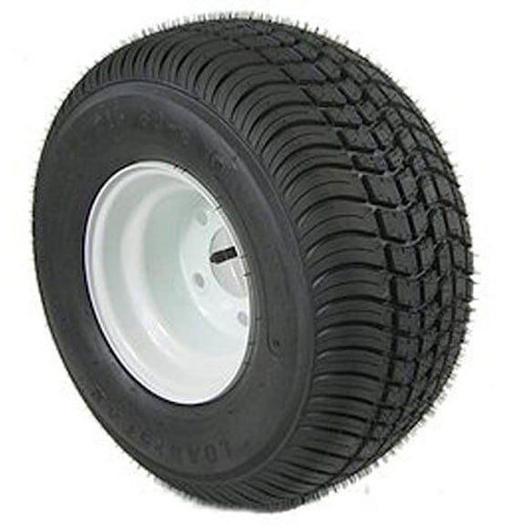 215/60-8 Tire & Wheel 5 Hole (B) White