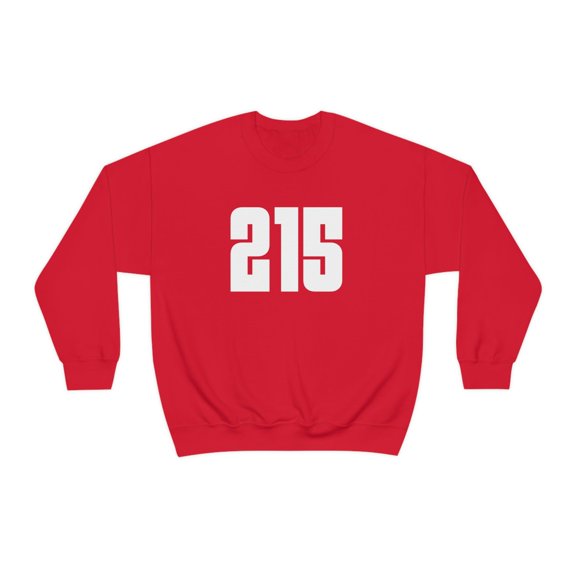 215 Area Code Unisex Crewneck Sweatshirt