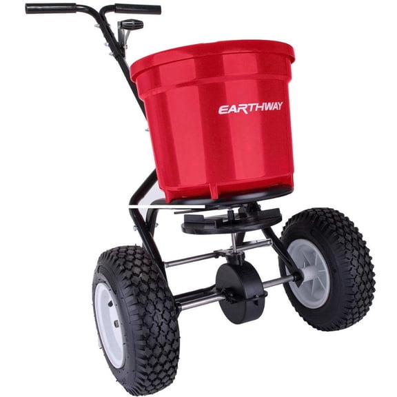 2150 Commercial Broadcast Spreader 50lb Round Hopper