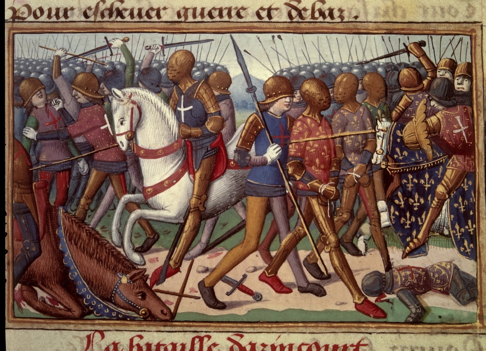 2152 Martial De Paris Known As Martial DAuvergne (Circa 1484) Canvas Art - (24 x 18)