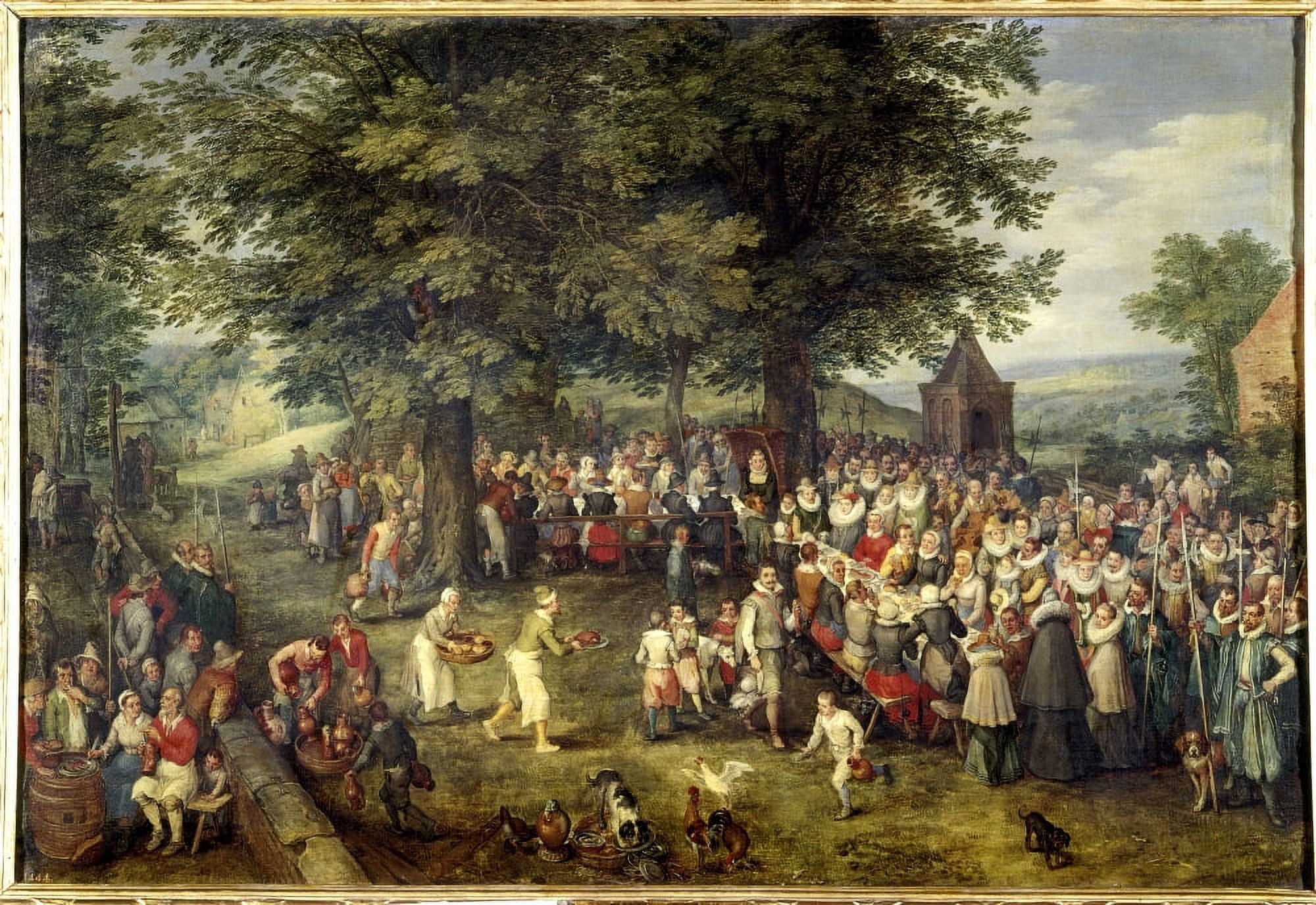 2156 Jan Brueghel The Elder (1568-1625) Flemish School Canvas Art - (36 x 24)