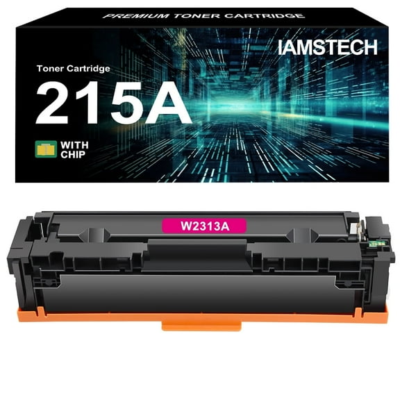 215A Toner Cartridge 1-Pack with Chip Compatible Replacement for HP 215A Toner Cartridge W2310A for Color Laser Pro MFP M182nw M155 M182 M183 M183fw Printer, Magenta
