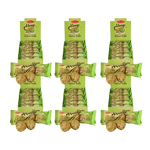 216 Dubai Kunafa Pistachio Chocolate Balls (72 Pack x 27g) | Rich Milk Chocolate with Pistachio Flavor | 4.29 lb Total | Gourmet Gift for Office, Friends, Gatherings & Special Occasions