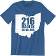 thumbnail image 1 of 216 Made In Cleveland Ohio City Pride Basketball Baseball Sports Fan T-Shirt, 1 of 4
