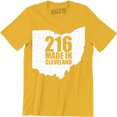 thumbnail image 1 of 216 Made In Cleveland Ohio City Pride Basketball Baseball Sports Fan T-Shirt, 1 of 4
