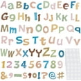 thumbnail image 1 of 216 Pcs Bulletin Board Letters Bohemia Paper Letter Number Decorative Stickers Boho Letters Number Cutout for Board Chalkboard Classroom, 1 of 9