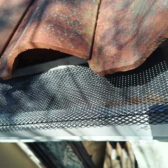 216 ft Mesh Gutter Guards 6 inch (72 Pack) - Fits 4,5,6 Inch K Style Gutters - Professional Black Steel Screens - Leaf Protector - Easy Rain Gutter Covers for Leaves