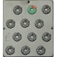 thumbnail image 1 of 2162 Christmas Wreath Bite Size Chocolate Candy Mold, 1 of 1