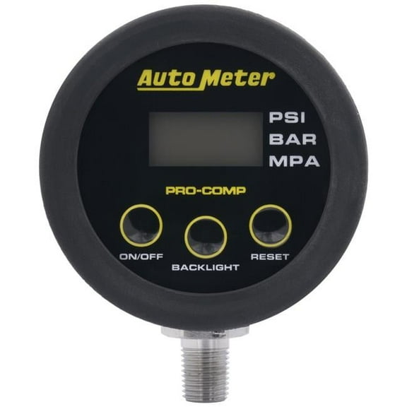 2167 50 PSI & 3.45 Bar Pro-Comp Gauge Head Tire Press - Race Digital - Backlit with Memory