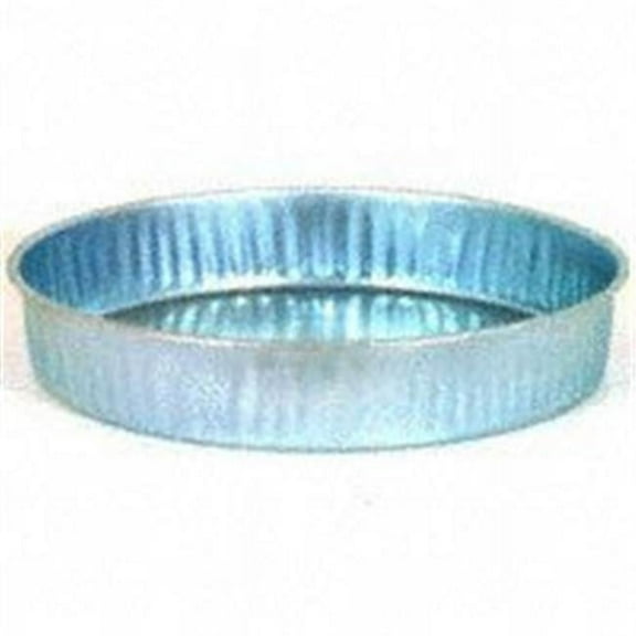 2168 Galvanized Utility Pan Steel - 3 Gallon
