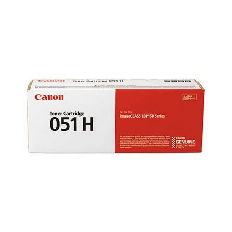 2169C001 (051H) High-Yield Toner, 4,100 Page-Yield, Black 2169C001 (051H) High-Yield Toner, 4,100 Page-Yield, Black