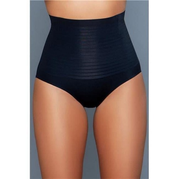 2170-BLK-3X-4X Higher Power Shaping Brief, Black - 3X & 4X