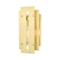 thumbnail image 1 of 21772-12-Livex Lighting-Utrecht - 14 One Light Outdoor Wall Lantern Satin Brass Finish with Clear, 1 of 11