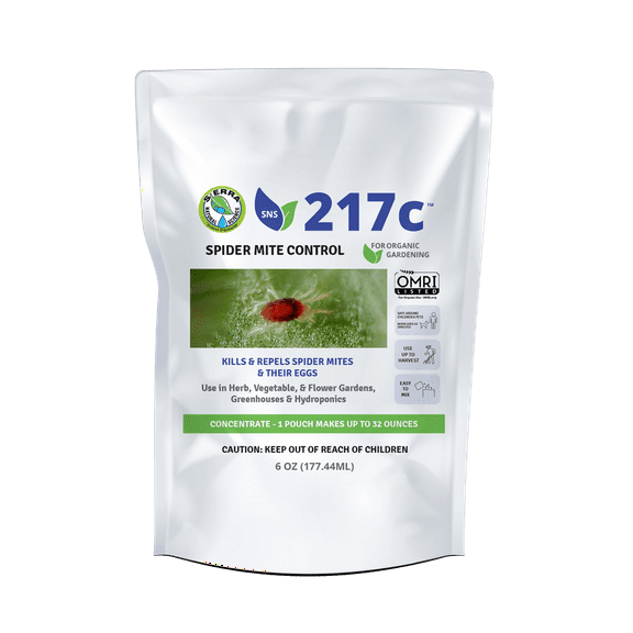 217C Spider Mite Control Concentrate - OMRI Listed- 6 fl oz Pouch by Sierra Natural Science