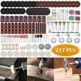 thumbnail image 1 of 217x Rotary Tool Accessories Kit Sanding Polishing Grinding Cutting for Dremel, 1 of 9