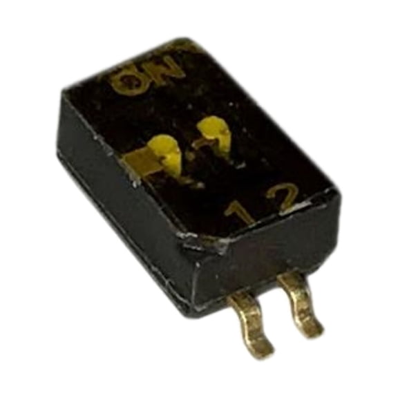 218-2LPST Dip Switch SPST 2 Position Surface Mount Slide (Standard) Actuator 25mA 24VDC