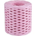 thumbnail image 1 of 218 Yards Gift Wrapping Raffia Ribbon Natural Bulk Packing Raffia Paper Twine Rolls Pink Twisted Crochet String for DIY Crafts Florist Bouquets Christmas Festival Birthday Decoration for DIY, 1 of 9