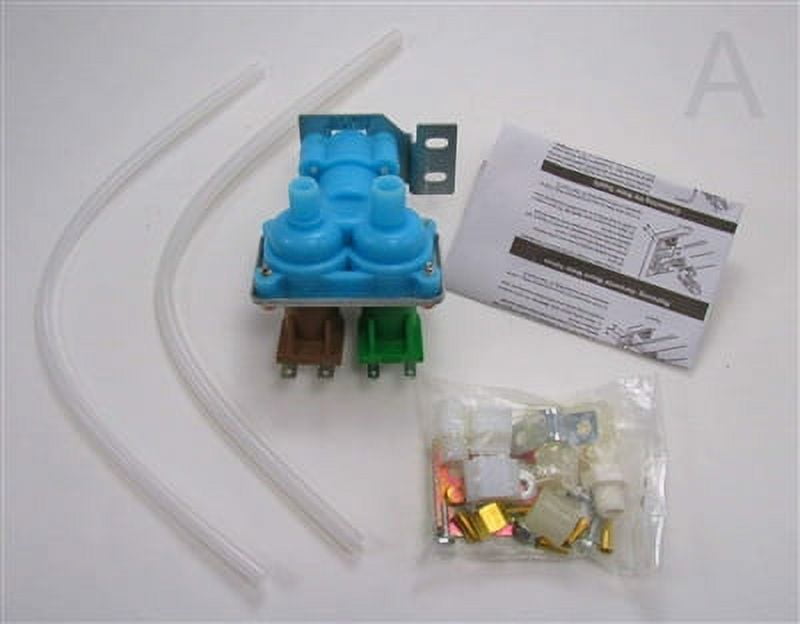 2181730, AP5989758, PS11731255 Replacement Dual Water Valve Kit for Refrigerators with Water Dispenser and Ice Maker For Whirlpool (Fits Models: RS2, ED5, ED2, 106 and More)