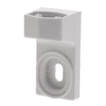thumbnail image 1 of 2183141, White Door Handle End Cap fits Roper, Kenmore, Whirlpool, 1 of 4